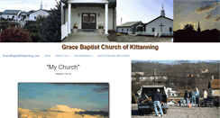 Desktop Screenshot of gracebaptistkittanning.com